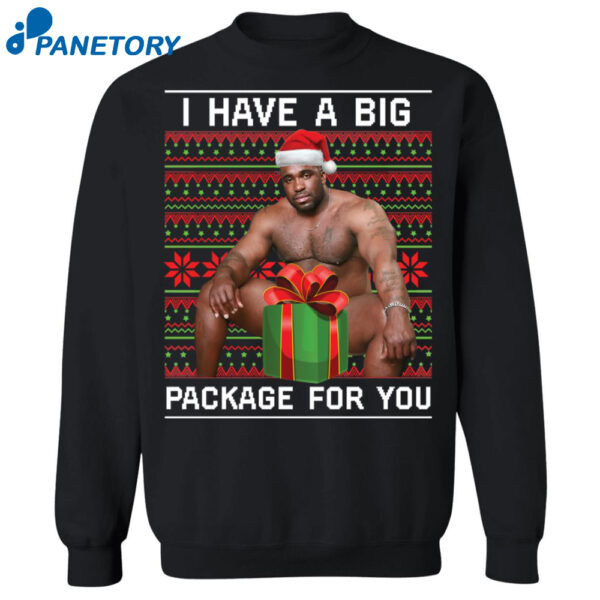 Barry Wood I Have A Big Package For You Christmas Sweater