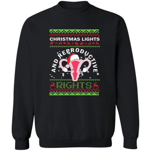 Christmas Light And Reproductive Christmas Sweater