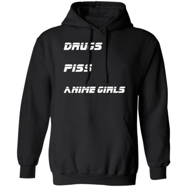 Drugs Piss Anime Girls Shirt