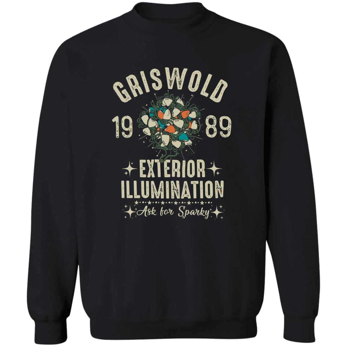 Griswold 1989 Family Exterior Illumination Christmas Sweatshirt