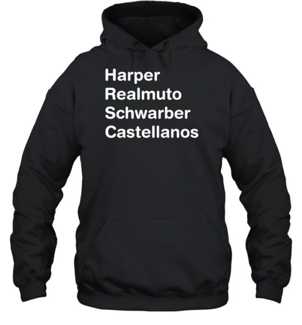 Harper Realmuto Schwarber Castellanos Shirt
