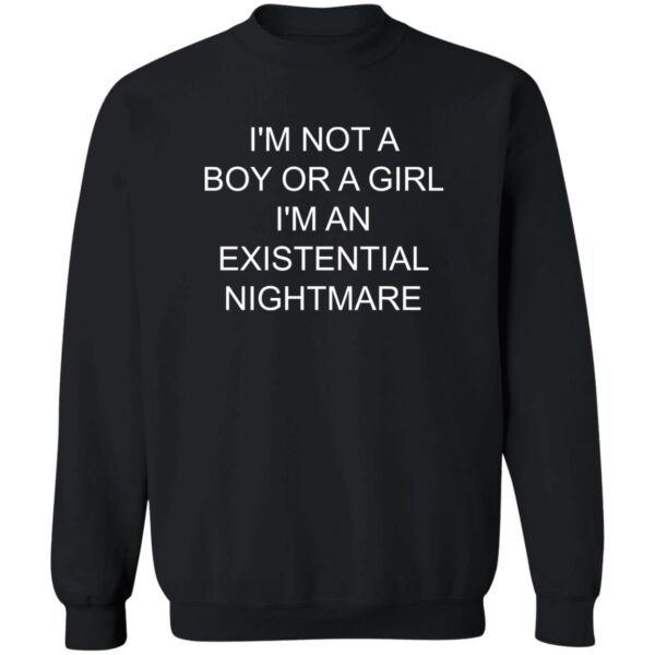 I'M Not A Boy Or A Girl I'M An Existential Nightmare Shirt