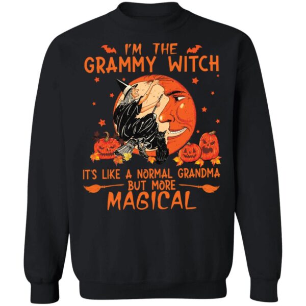 I?M The Grammy Witch It'S Like A Normal Grandma Shirt