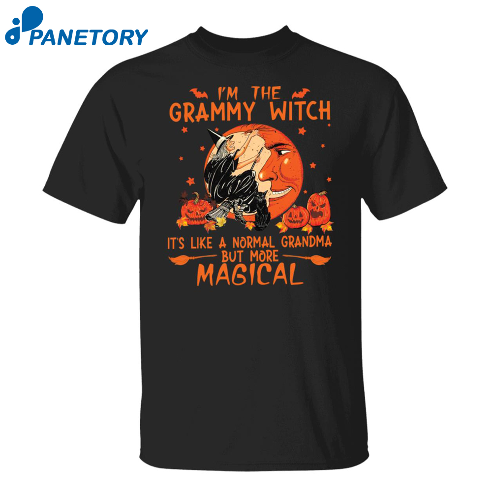 I’m The Grammy Witch It’s Like A Normal Grandma Shirt