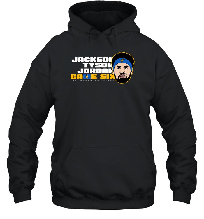 Jackson Tyson Jordan Game Six Warriors Shirt 1