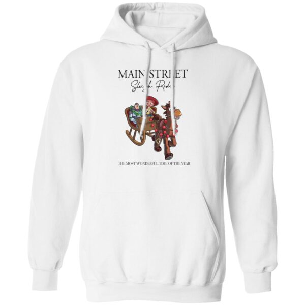 Main Street Sleigh Rides The Most Wonderful Time Of The Year Shirt