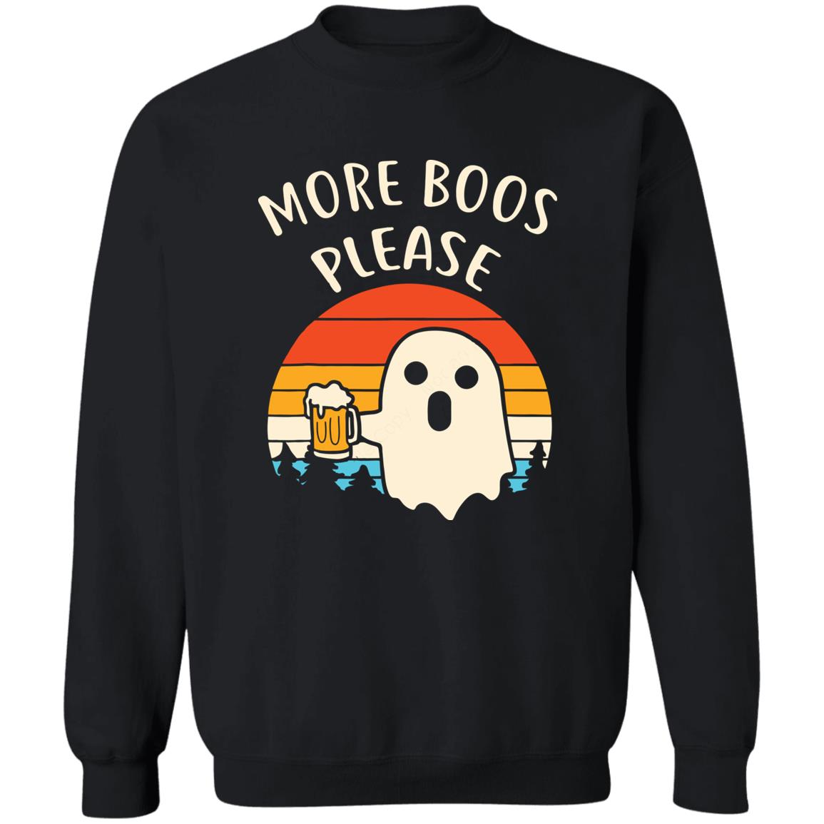 More Boos Please Ghost Halloween Shirt 2