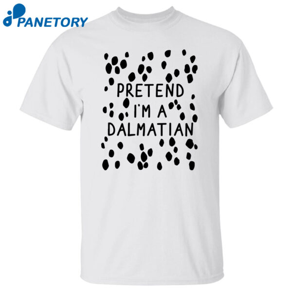 Pretend Dalmatian Halloween Diy Costume Shirt