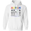 Skeleton Autism It’s Not A Disability It’s A Different Ability Shirt 1