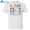 Skeleton Autism It’s Not A Disability It’s A Different Ability Shirt