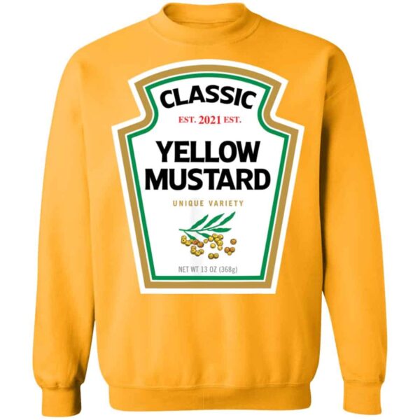 Yellow Mustard Diy Halloween Costume Shirt