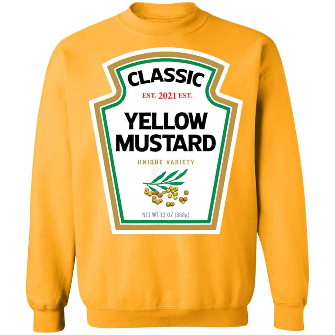 Yellow Mustard Diy Halloween Costume Shirt 2