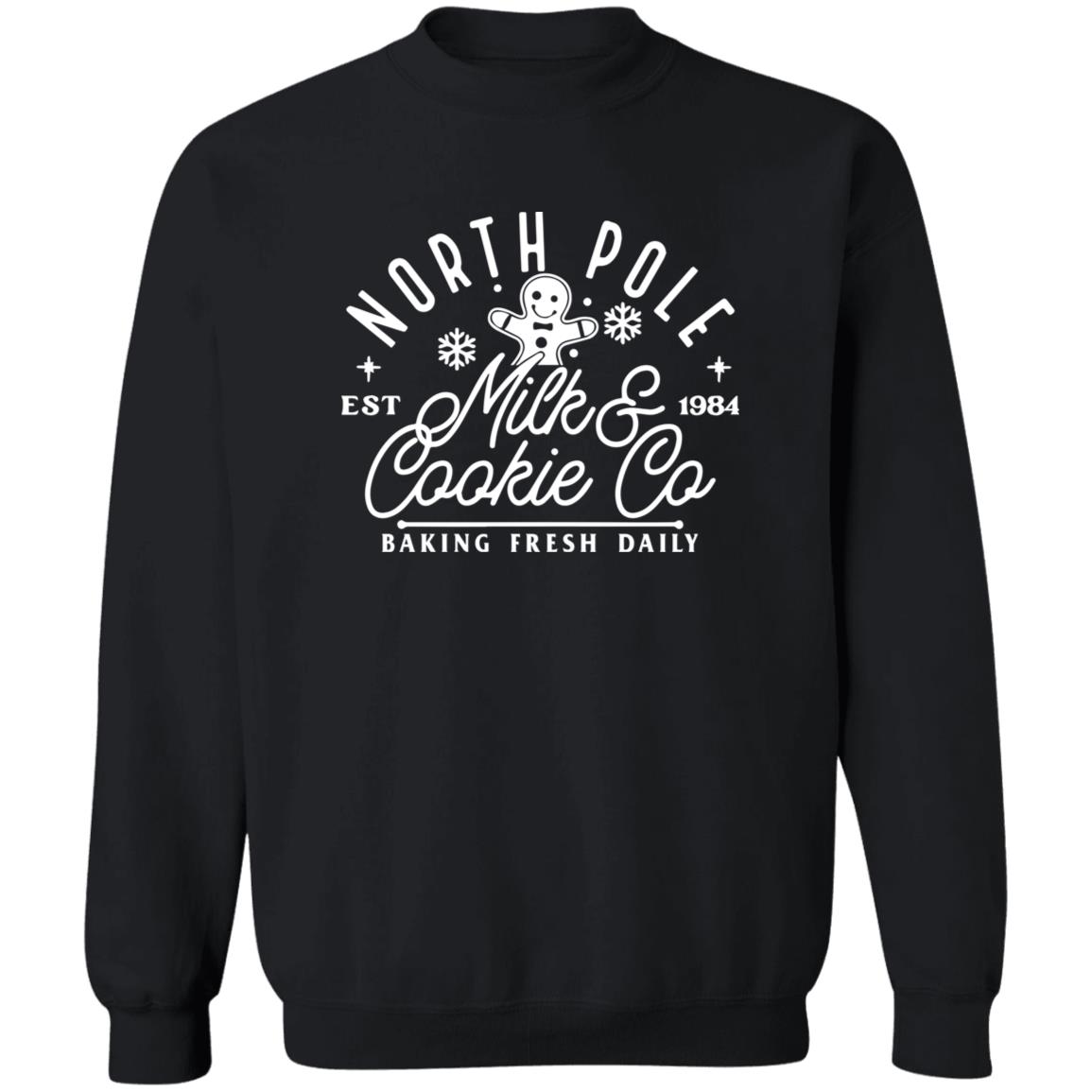 Gingerbread North Pole Milk And Cookie Co Baking Fresh Daily Shirt 2