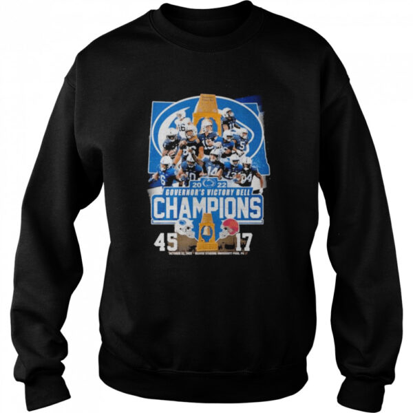 Govrnor'S Victory Bell Champions 45 17 Matchup Shirt