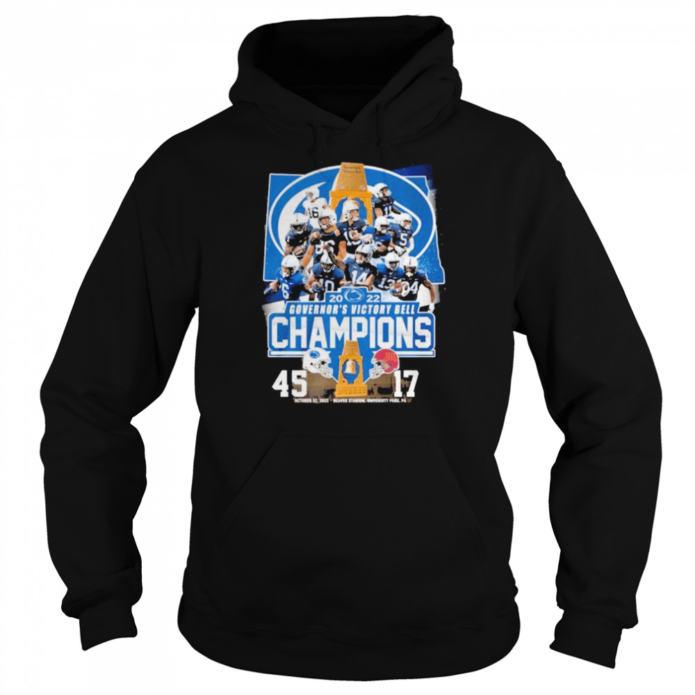 Govrnor’s Victory Bell Champions 45 17 Matchup Shirt 12