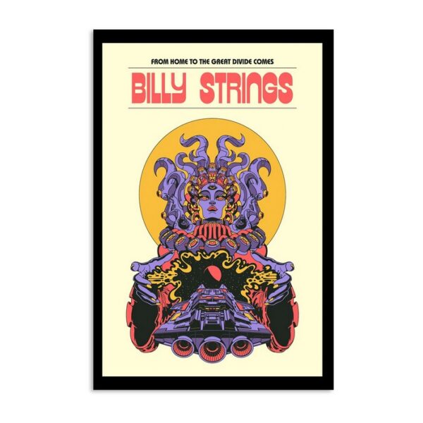 Poster Billy Strings Coming Soon Space Goddess Poster