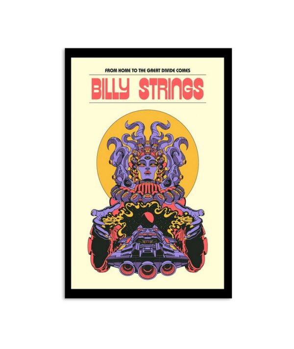 Poster Billy Strings Coming Soon Space Goddess Poster