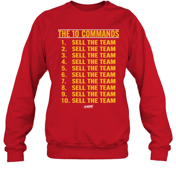The 10 Commands Sell The Team Shirt 1
