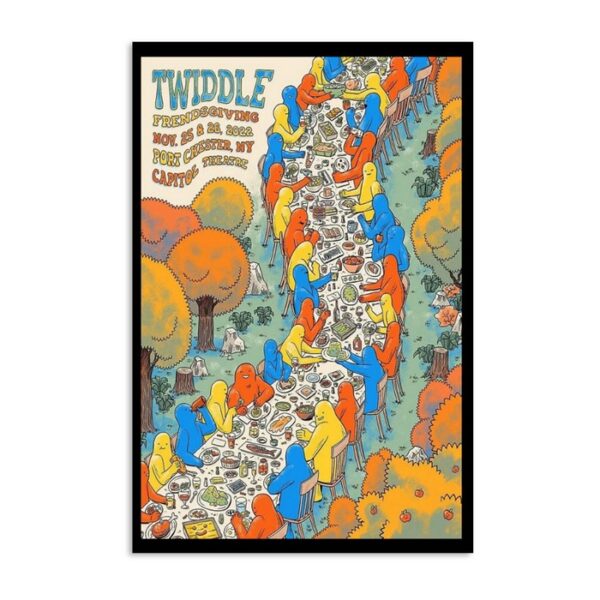 Twiddle Frendsgiving The Capitol Theatre Port Chester Nov Poster