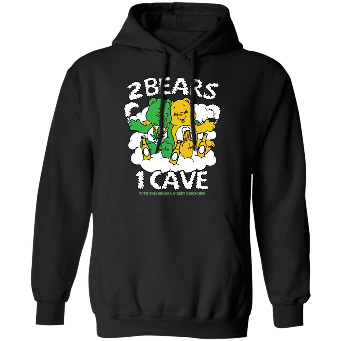 2 Bears 1 Cave With Tom Segura And Bert Kreischer Beer And Weed Shirt 1