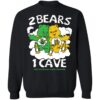 2 Bears 1 Cave With Tom Segura And Bert Kreischer Beer And Weed Shirt 2