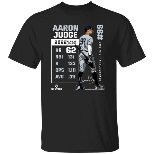 Aaron Judge 2022 Regular Season Shirt