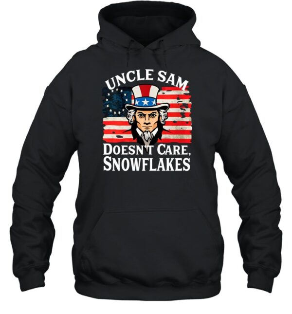 Biden Uncle Sam Doesn'T Care Snowflakes Shirt