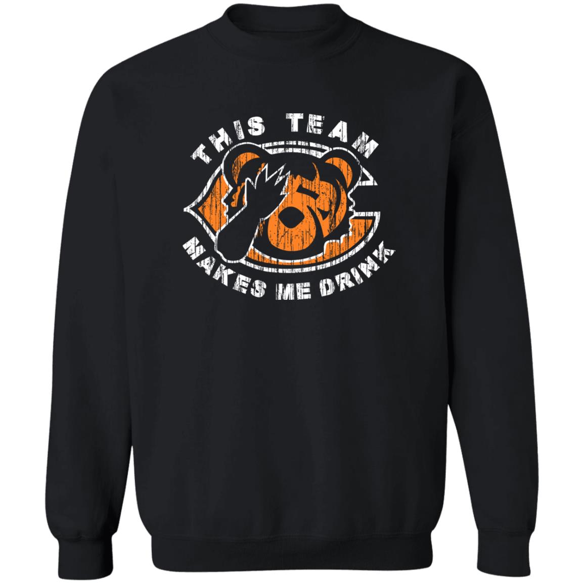 Chicago Bears This Team Makes Me Drink Shirt 2