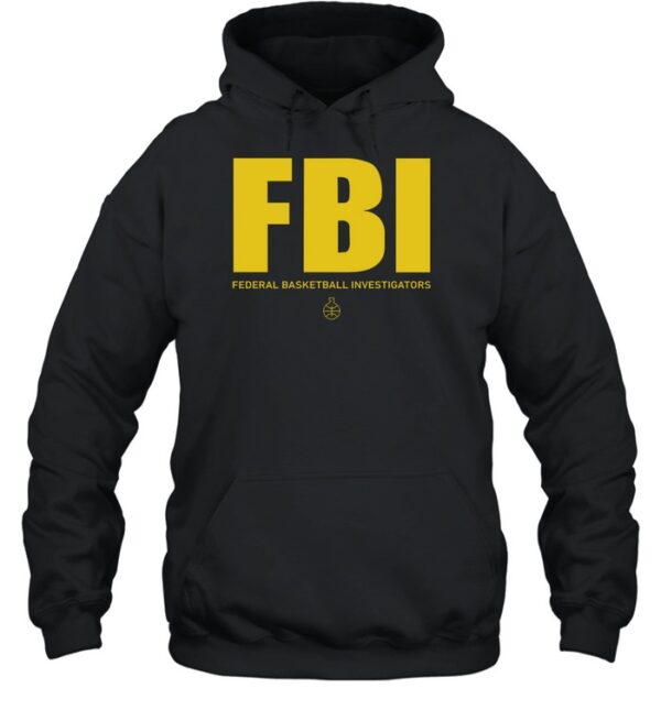 Fbi Federal Basketball Investigators Shirt