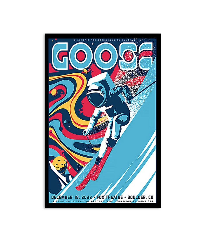 Goose Fox Theatre Boulder Colorado December 18 Poster