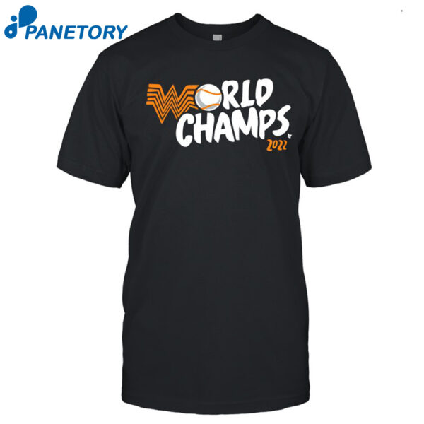 Houston Baseball World Champs Shirt