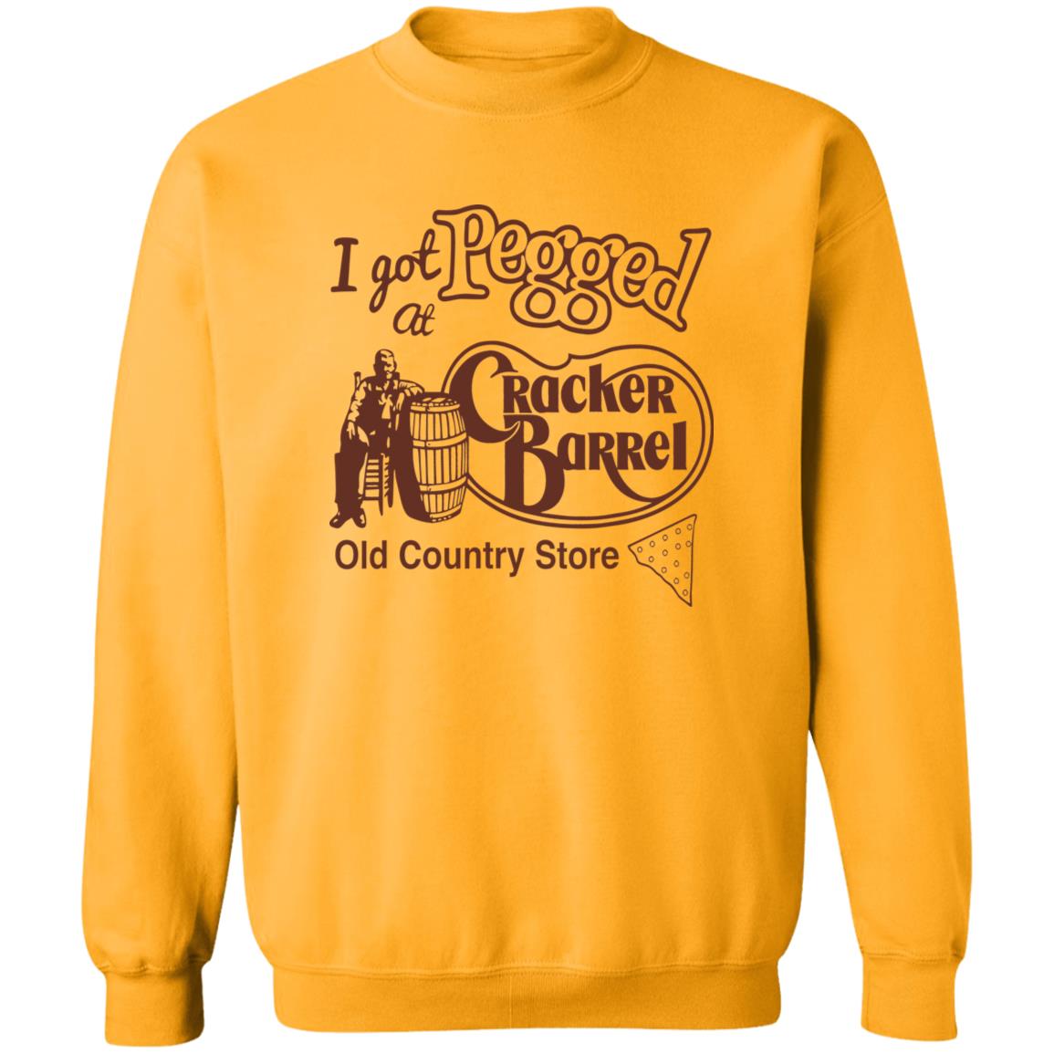 I Got Pegged At Cracker Barrel Old Country Store Shirt 2