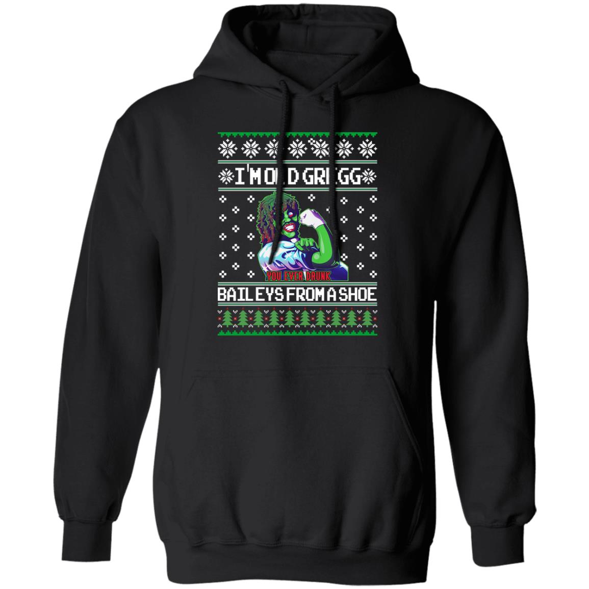 I’m Old Gregg Baileys From A Shoe Christmas Sweatshirt 1