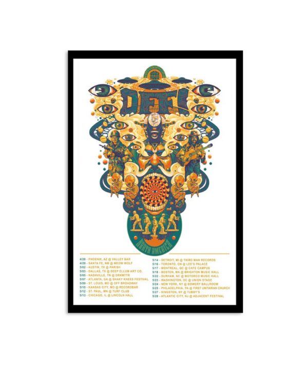 Off Band Tour North America 2023 Poster