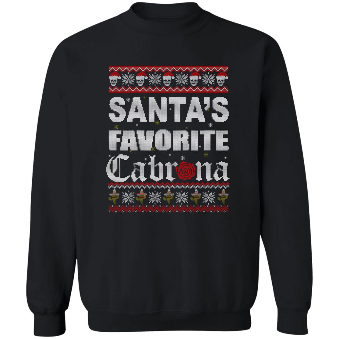 Santa’s Favorite Cabrona Christmas Sweater