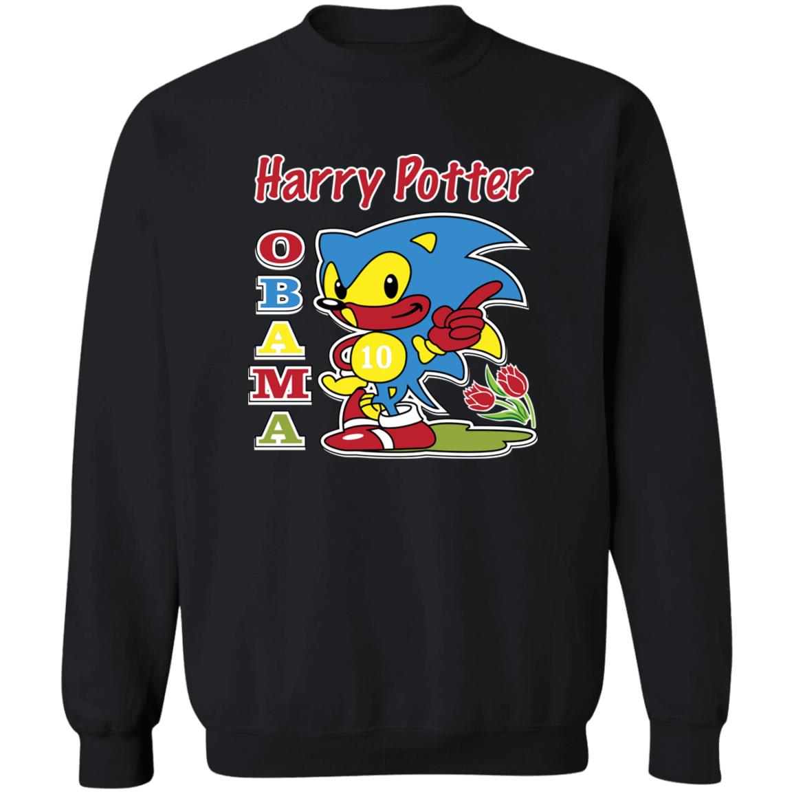 Sonic Harry Potter Obama Shirt 2
