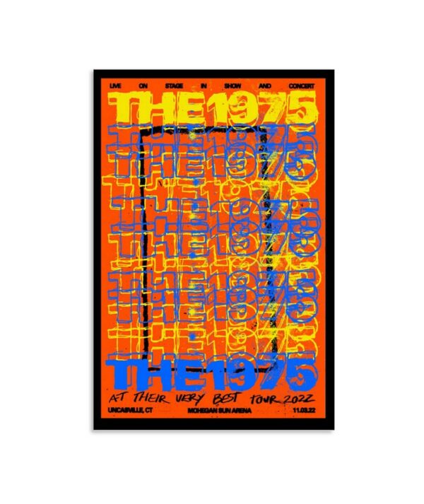 The 1975 At Their Very Best Tour Uncasville Poster