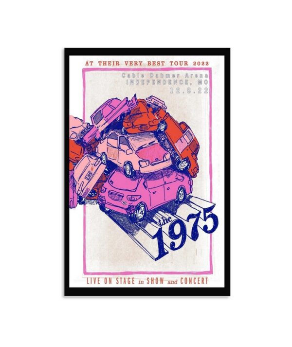 The 1975 At Their Very Best Tour Independence Poster
