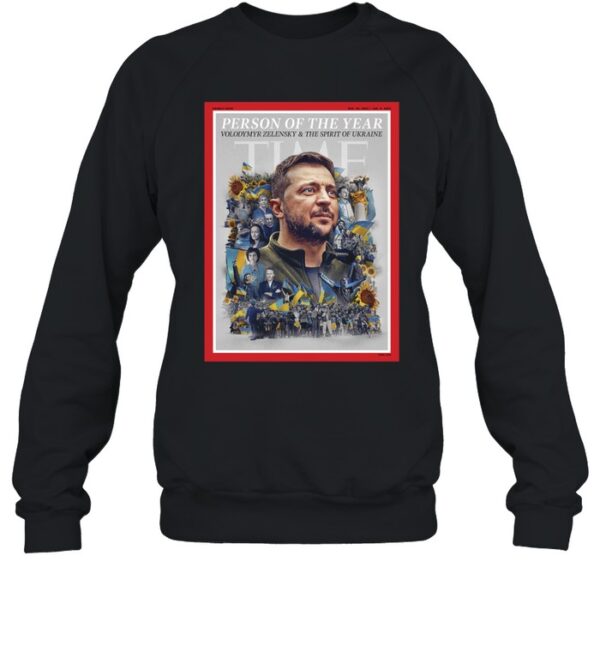 Ukrainian President Volodymyr Zelensky Is Time'S 2022 Person Of The Year Shirt