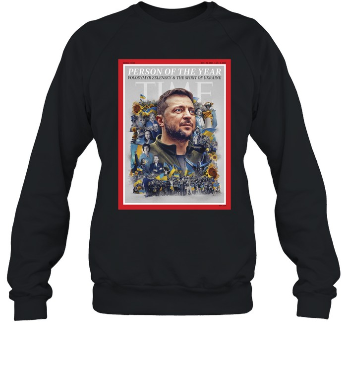 Ukrainian President Volodymyr Zelensky Is Time'S 2022 Person Of The Year Shirt 1