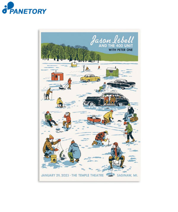 Jason Isbell And The 400 Unit Michigan The Temple Theatre Saginaw January Poster