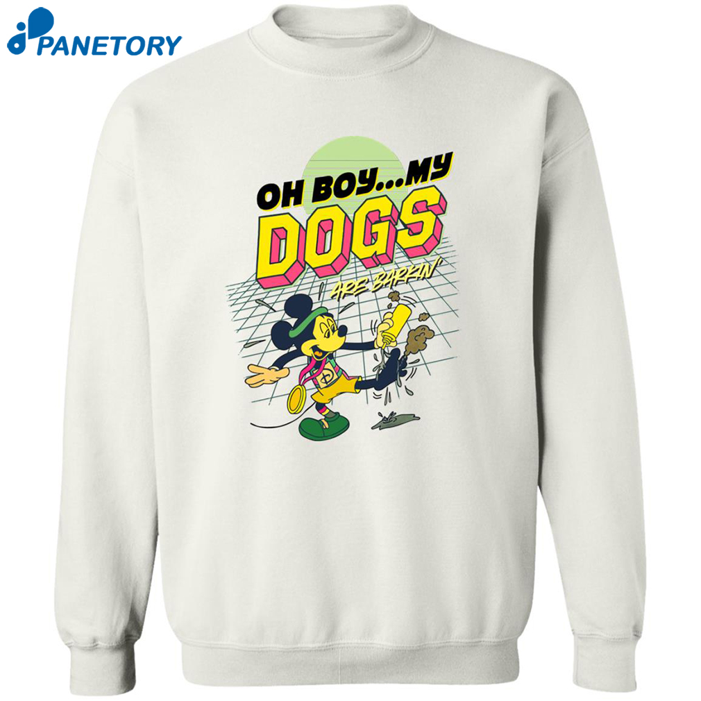 Oh Boy My Dogs Are Barking Shirt 1