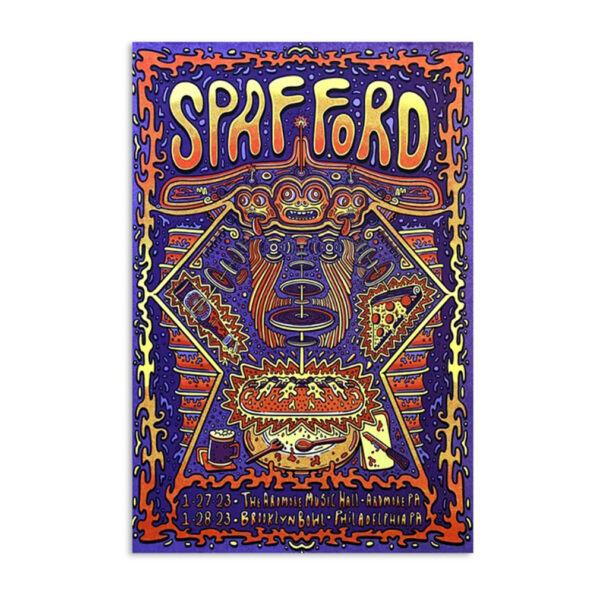 Spafford The Ardmore Music Hall Brooklyn January 27th Poster