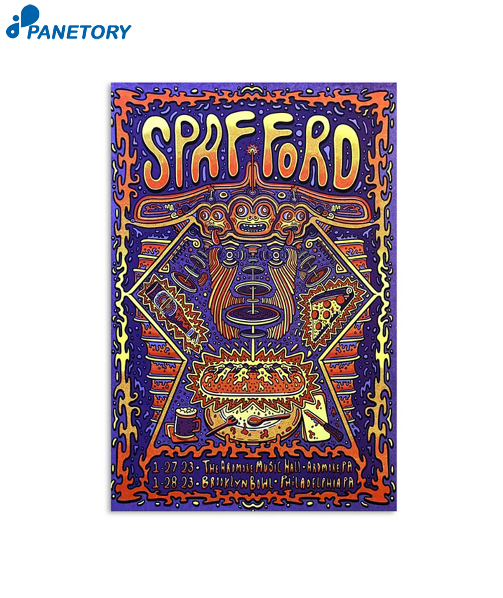 Spafford The Ardmore Music Hall Brooklyn January 27Th 2023 Poster