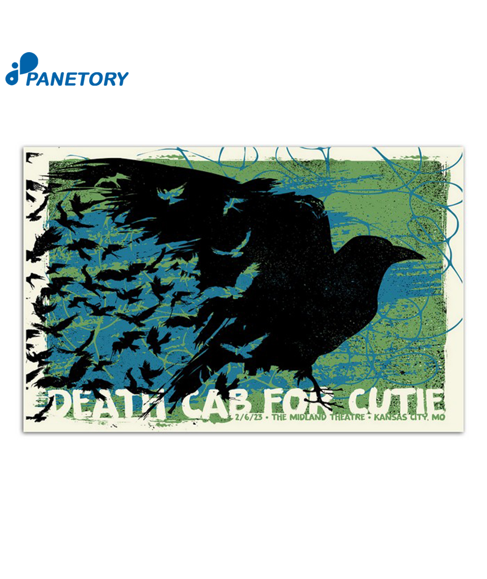 Death Cab For Cutie The Midland Kansas City February 6 2023 Poster