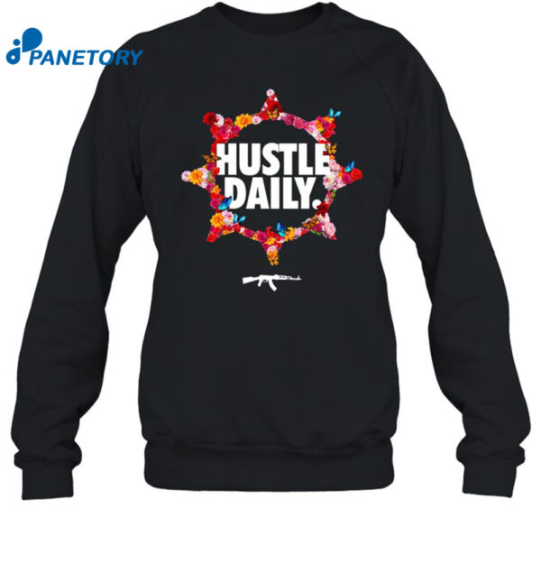 Hustle Daily Rose Circle Shirt