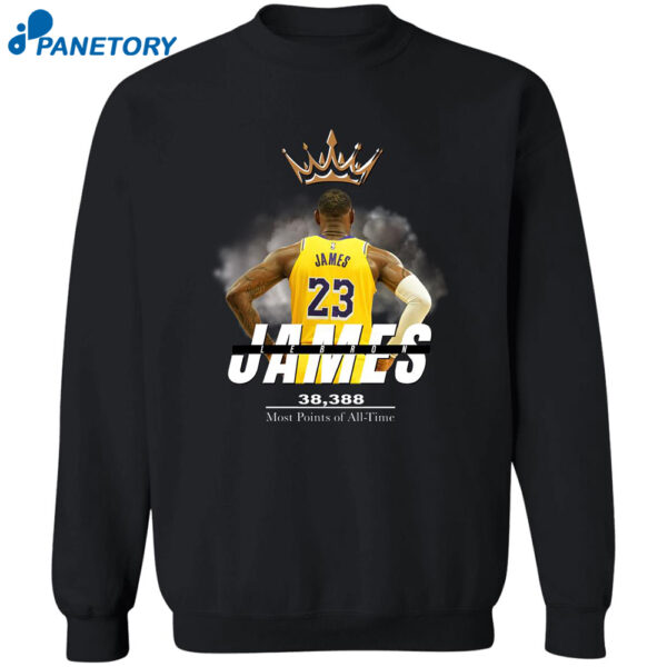 Jame Lebron Most Points Of All Time Shirt