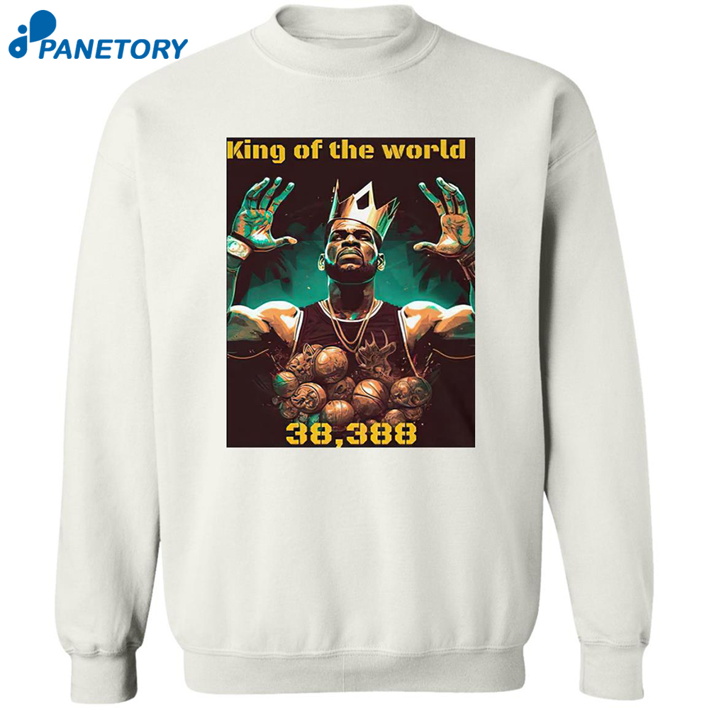 Lebron King Of The World 38388 Shirt 2