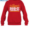 Red Support Super Sunday Funday Shirt 1