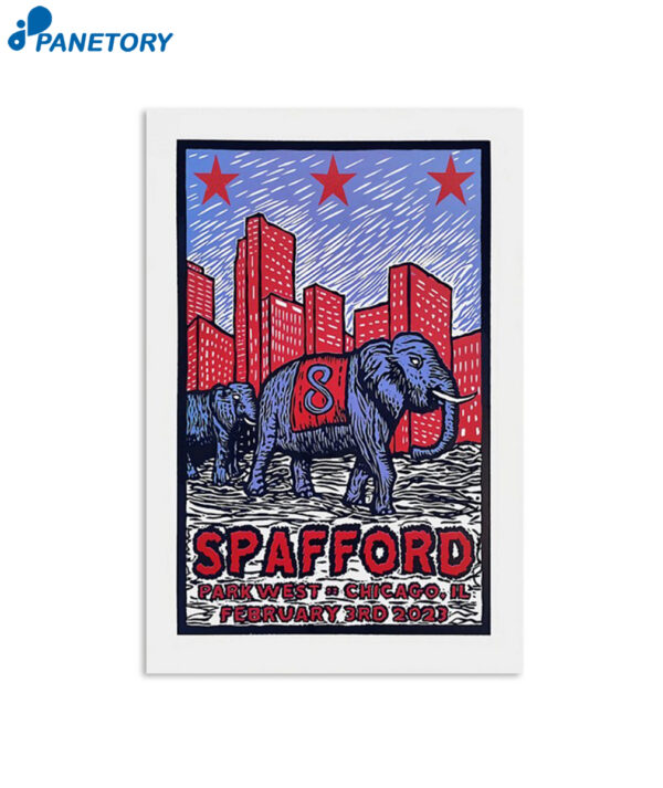 Spafford Park West Chicago Il February 3rd Poster